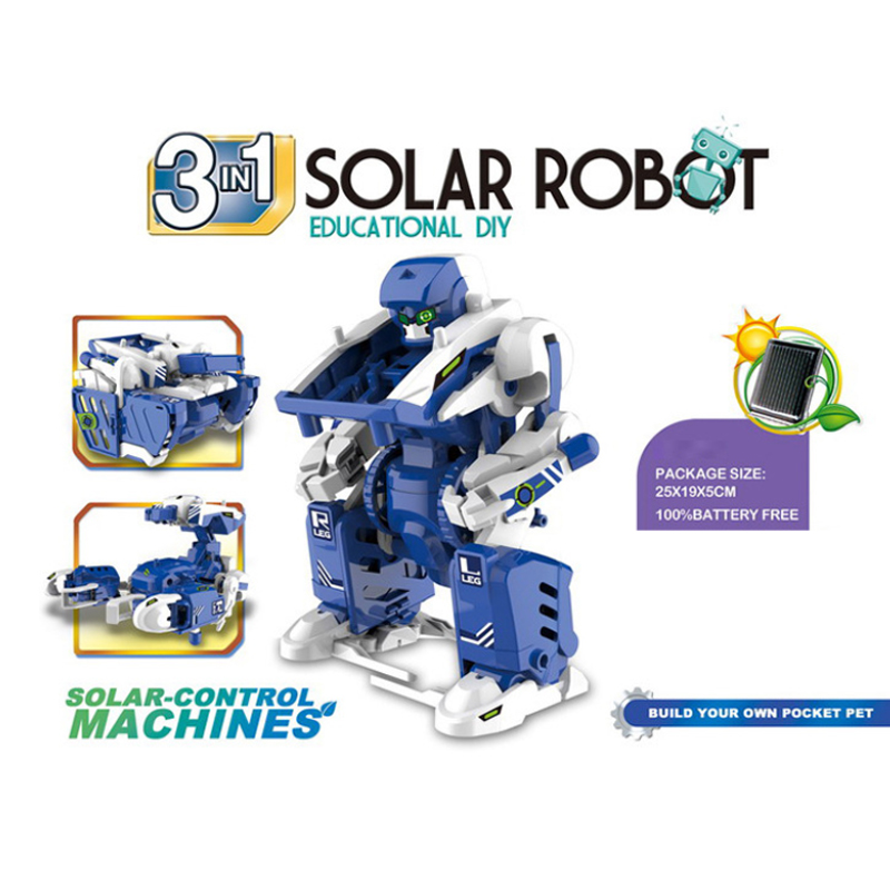 Science Nature - Robot Kit 3 in 1Educational DIY