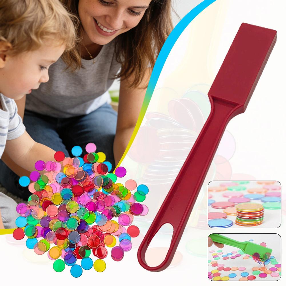 Science Toy - Montessori Magnetic Chips for Bingo Wand