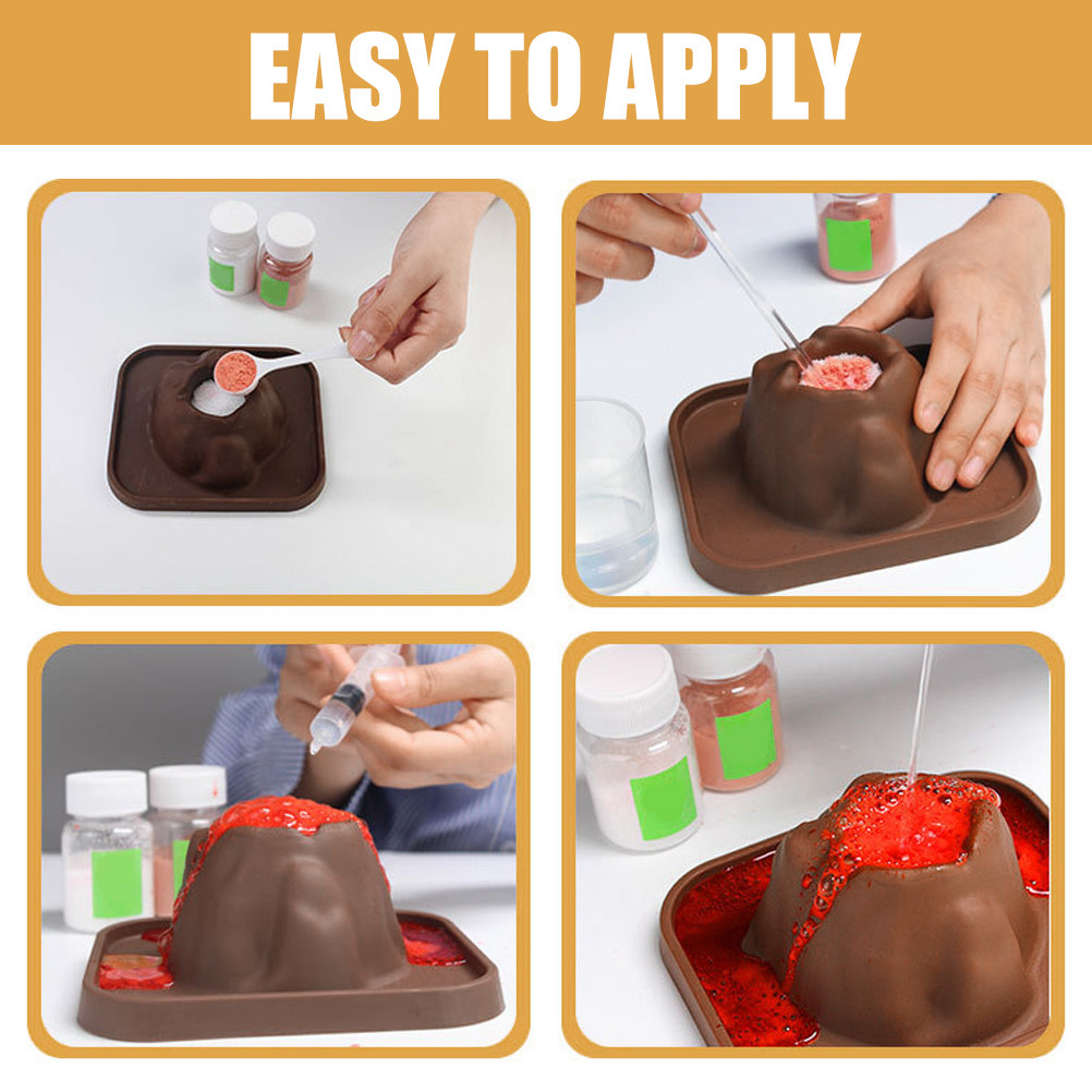 6Pcs Volcano Science Eruption  - Volcano Kit Eruption recension och pris