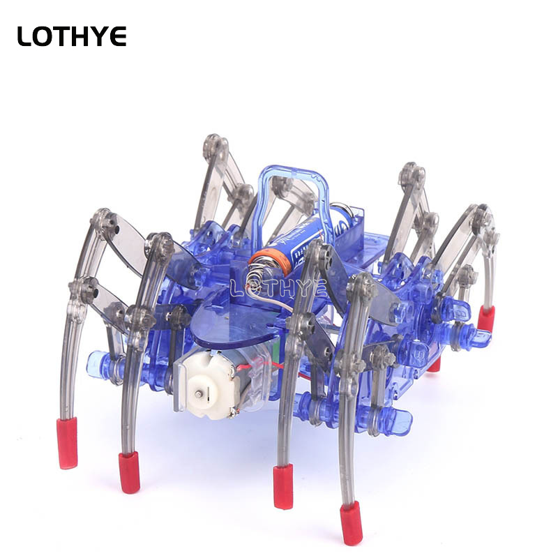 DIY Electric Spider Robot Puzz - Science Robotics recension och pris