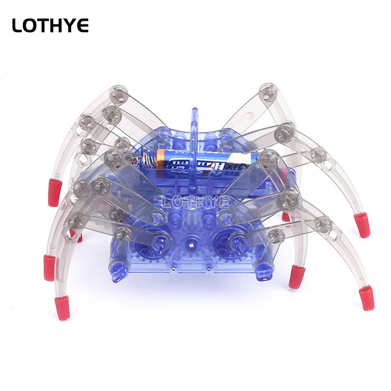 DIY Electric Spider Robot Puzz - Science Robotics recension och pris