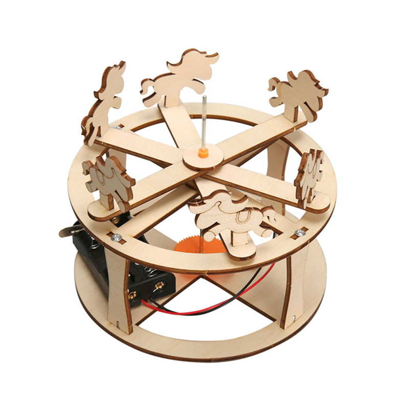 HUAHUABuild Your Own Carousel  - Science Toy recension och pris