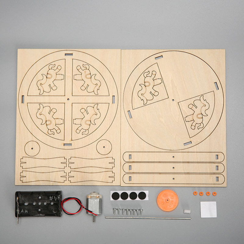 HUAHUABuild Your Own Carousel  - Science Toy recension och pris