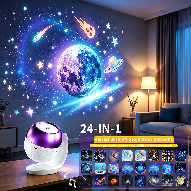 24-in-1 HD Galaxy Star & Ocean - Planetarium Projector Home recension och pris