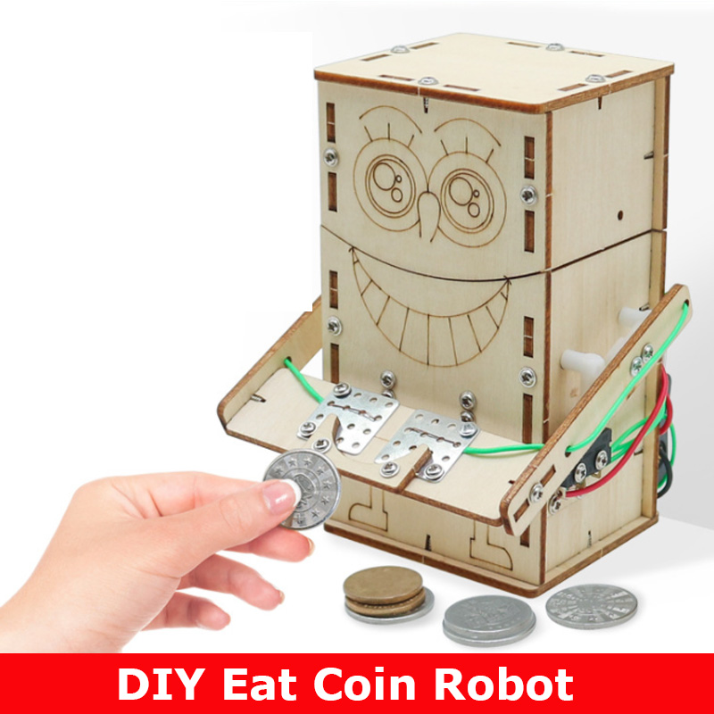 Wooden Electric Powered Eat Co - Science Robotics recension och pris