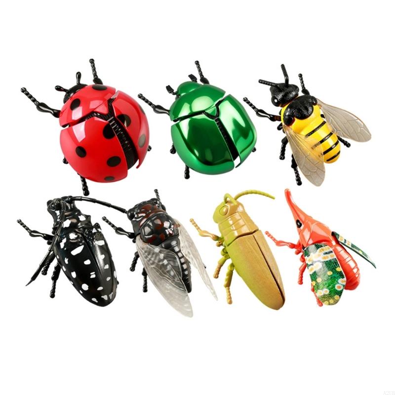 7pcs Wind Up Insect Figurine T - Science Nature recension och pris
