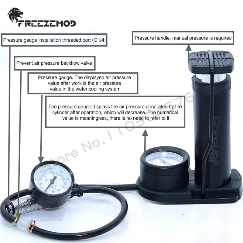 Water Cooling Leak Tester Devi - Water Testing Kit recension och pris