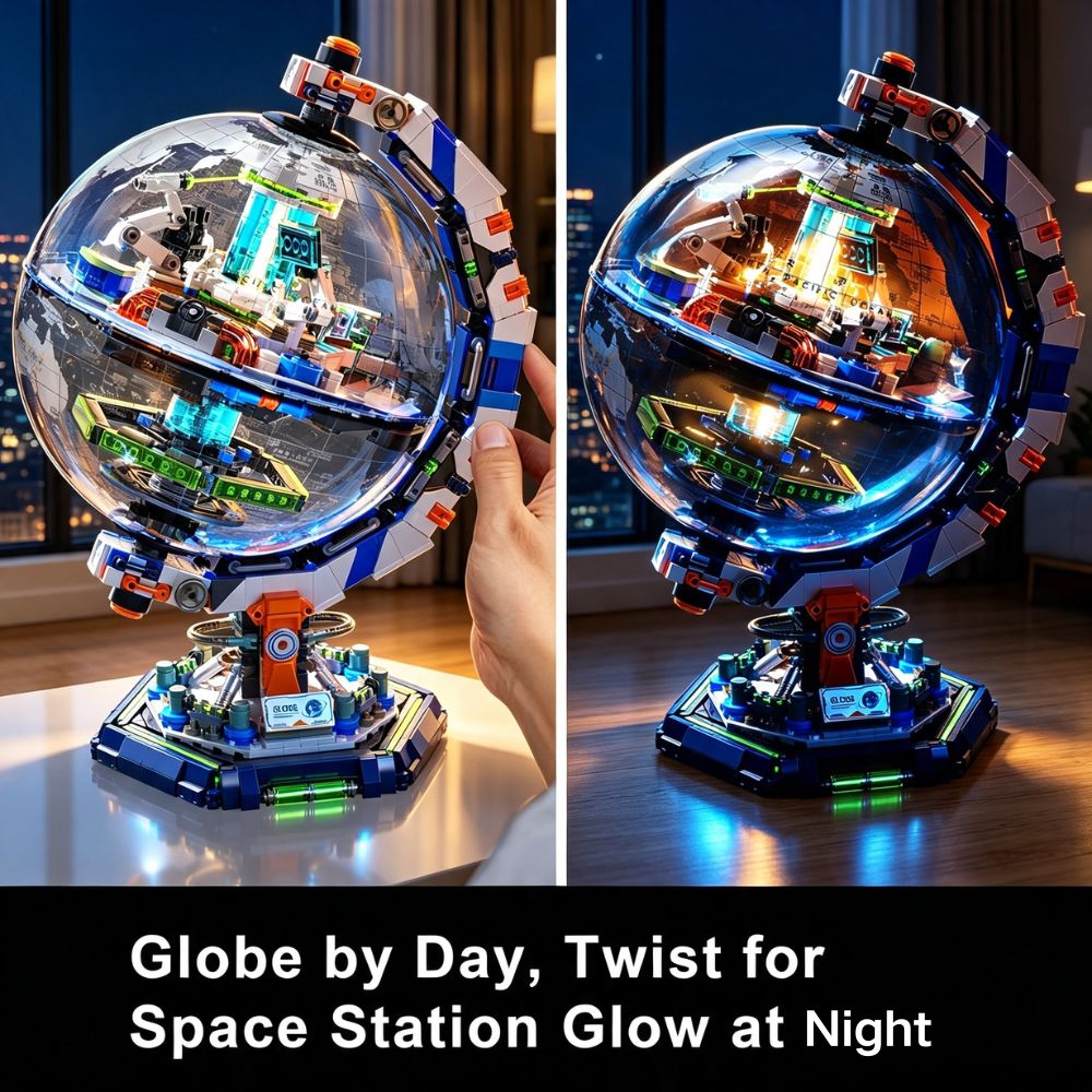 KAVOWORLD 1793pcs Space Statio - Is Learning Science A Hobby recension och pris